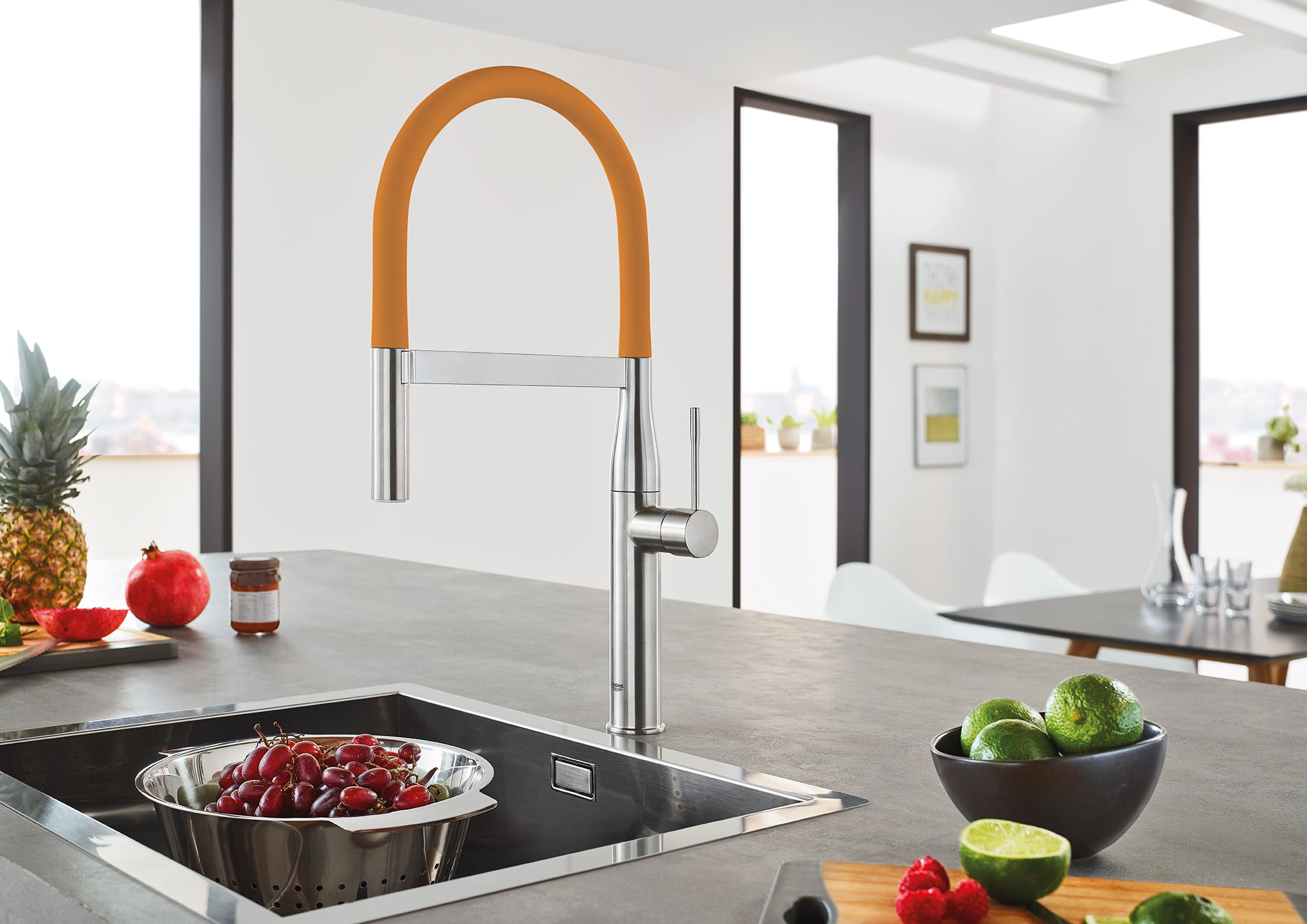 Single Handle Semi Pro Dual Spray Kitchen Faucet 6 6 L Min 1 75 Gpm   0fvxea2hmc3lfhbqoa4d003br2khfhfk 